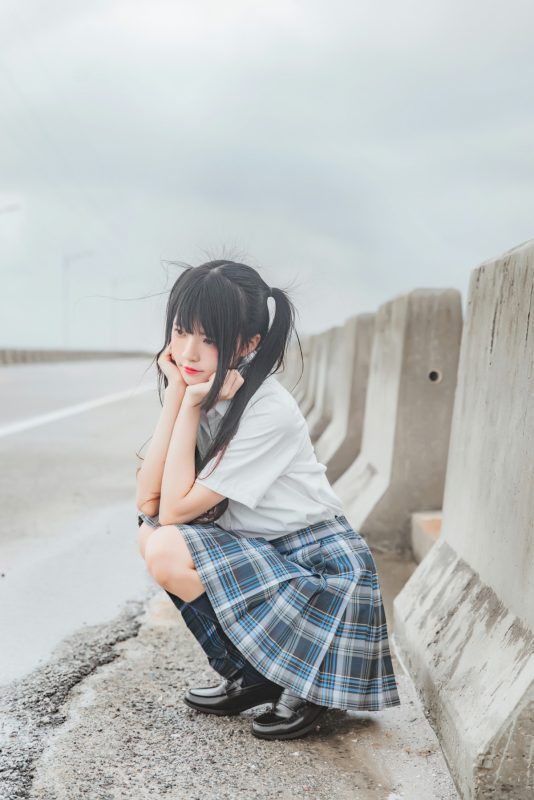 萝莉风COS 桜桃喵 – 耳畔的风 – COSPLAY-御萝部落